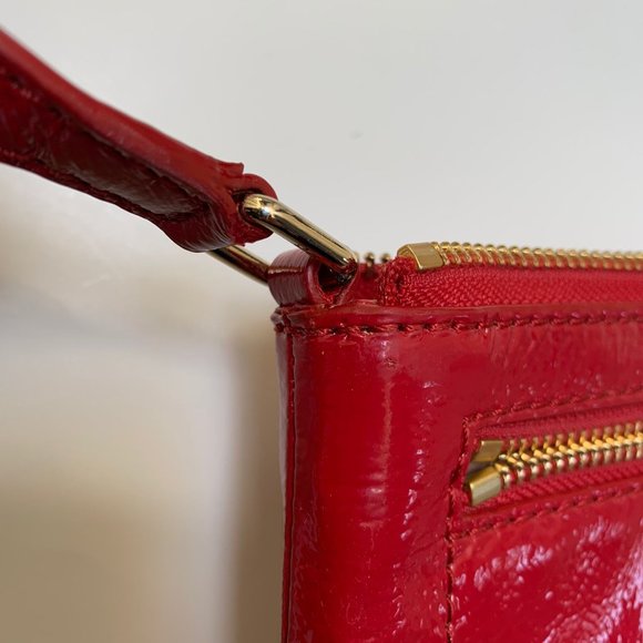 Cole Haan Red Patent Crossbody Bag - Picture 3 of 5